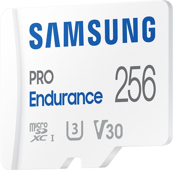 Memóriakártya Samsung MicroSDXC 256GB PRO Endurance + SD adapter ...