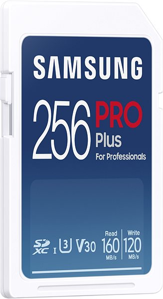 Memóriakártya Samsung SDXC 256GB PRO PLUS + USB-adapter ...