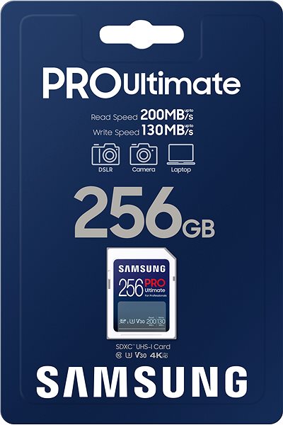Speicherkarte Samsung SDXC 256GB PRO ULTIMATE ...