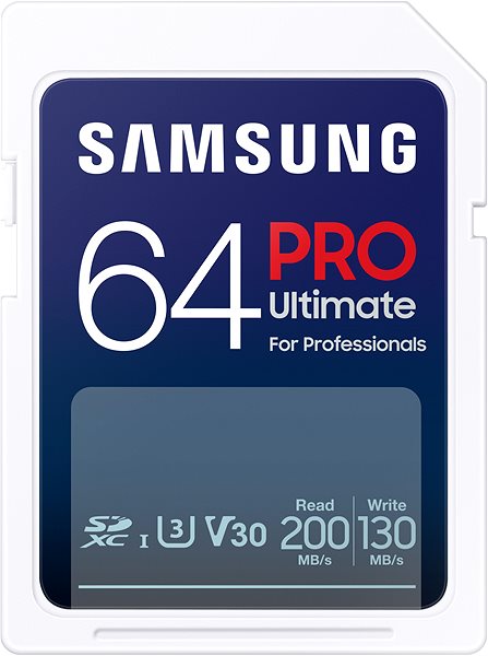 Memóriakártya Samsung SDXC 64GB PRO ULTIMATE + USB-adapter ...