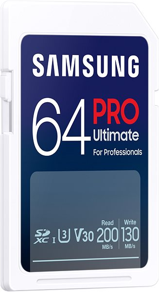 Memóriakártya Samsung SDXC 64GB PRO ULTIMATE + USB-adapter ...