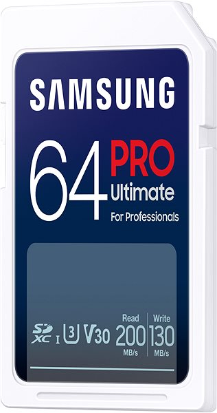 Speicherkarte Samsung SDXC 64GB PRO ULTIMATE + USB-Adapter ...