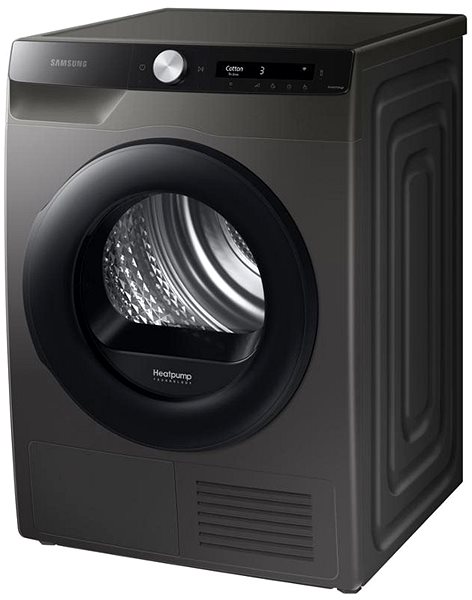 Clothes Dryer SAMSUNG DV90T5240AX/S7 Lateral view