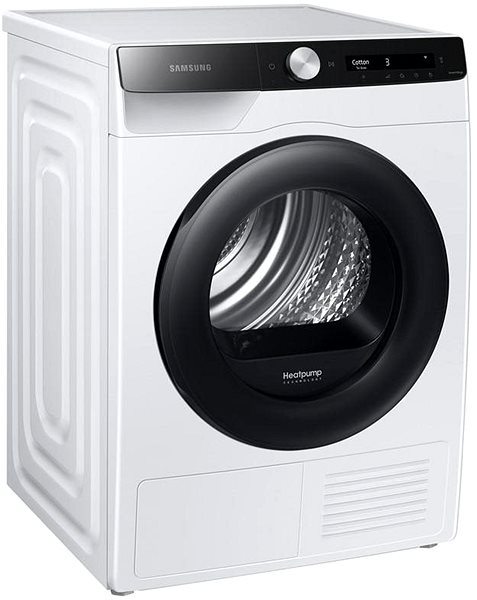 Clothes Dryer SAMSUNG DV80T5220AE/S7 Lateral view