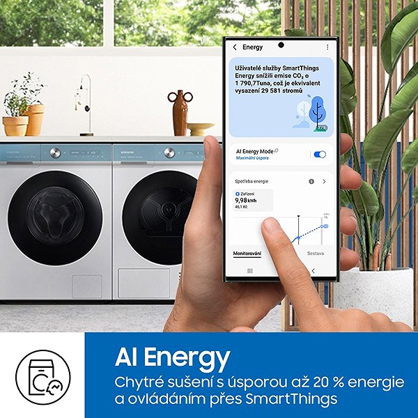 Clothes Dryer SAMSUNG DV90BB9545GBS7 ...