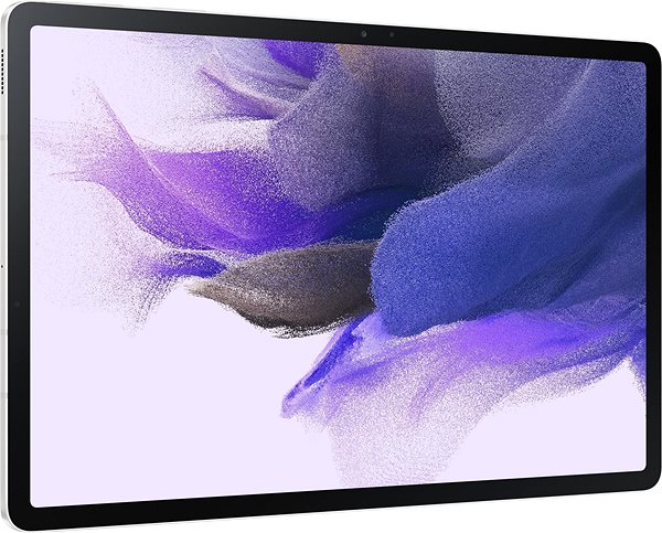 Tablet Samsung Galaxy TAB S7 FE strieborný Bočný pohľad