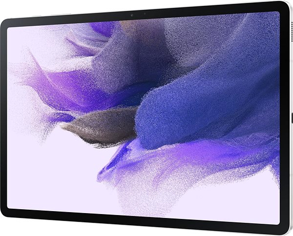 Tablet Samsung Galaxy TAB S7 FE strieborný Bočný pohľad