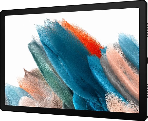 Tablet Samsung Galaxy Tab A8 3 GB / 32 GB Silver Seitlicher Anblick