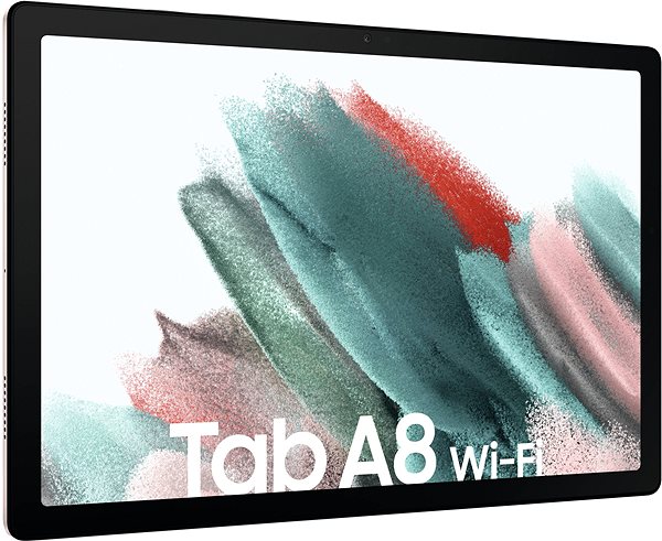 Tablet Samsung Galaxy Tab A8 WiFi Pink Gold Oldalnézet