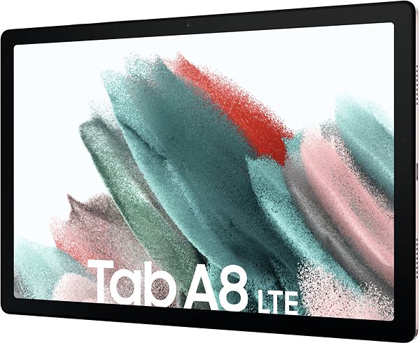 Tablet Samsung Galaxy Tab A8 LTE Pink Gold Oldalnézet