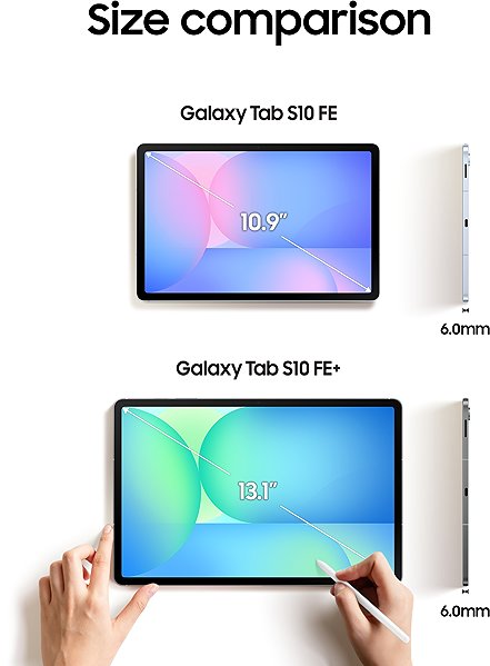 Tablet Samsung Galaxy Tab S10 FE 12GB/256GB Silver ...