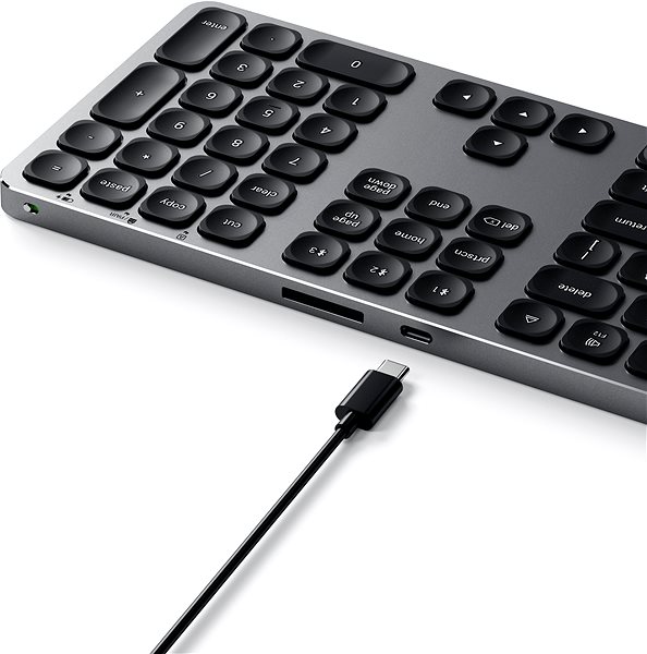 Klávesnice Satechi Aluminum Bluetooth Wireless Keyboard for Mac - Space Gray - US ...