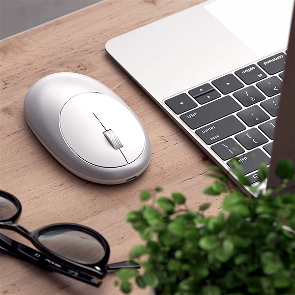 Myš Satechi M1 Bluetooth Wireless Mouse - Silver Lifestyle