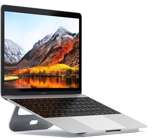 Laptop hűtőpad Satechi alumínium laptop állvány - ezüst Lifestyle