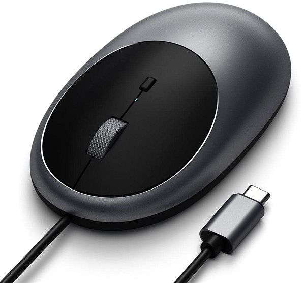 Myš Satechi C1 USB-C Wired Mouse – Space Grey ...