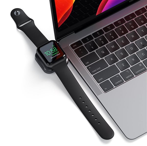 Vezeték nélküli töltő Satechi USB-C Magnetic Charging Dock for Apple Watch ...