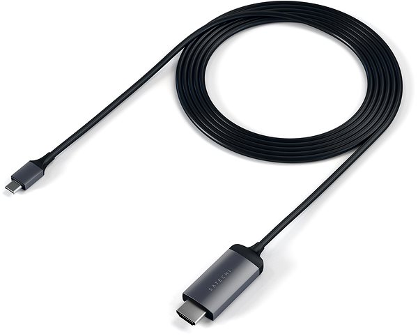 Videokábel Satechi Aluminium Type-C to 4K HDMI Cable, asztroszürke ...
