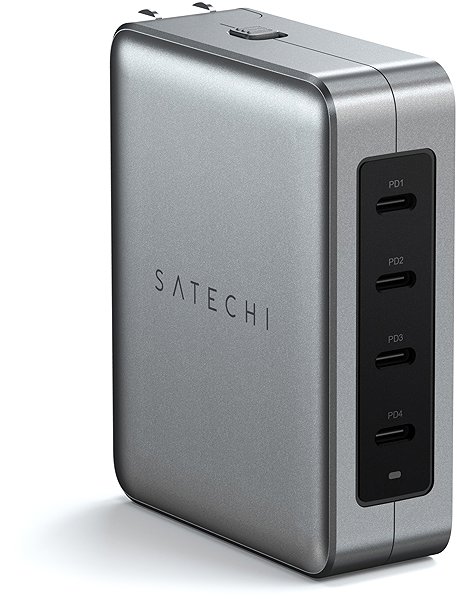 AC Adapter Satechi Travel Charger 145W USB-C 4-Port ...