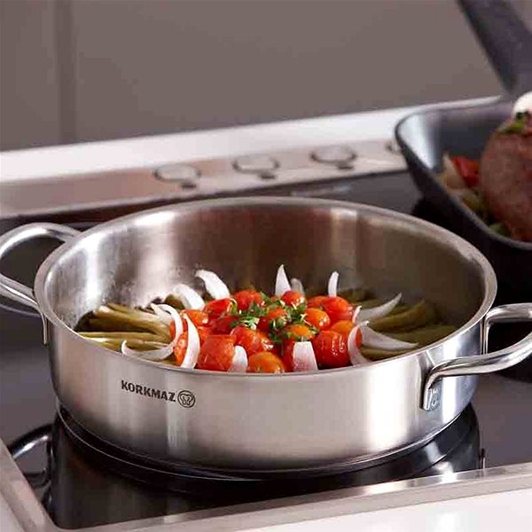 Pot Korkmaz Perla - Stainless-steel Casserole 3l Lifestyle