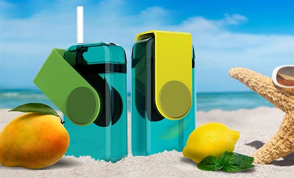 Láhev na pití ASOBU Juicy drink box JB300 290ml zelený ...