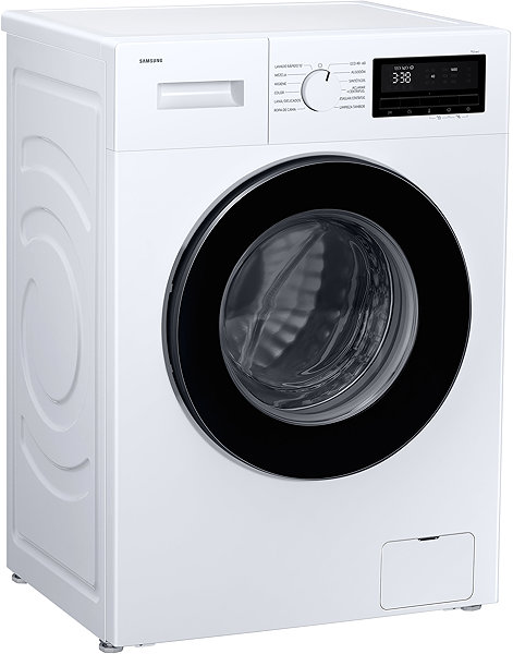 Slim steam washing machine SAMSUNG WW80FG3M05AWLF ...