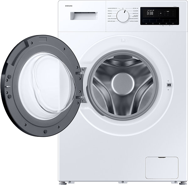 Slim steam washing machine SAMSUNG WW80FG3M05AWLF ...