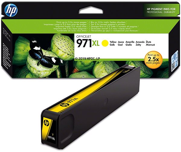 Cartridge HP CN628AE č. 971XL žltá ...