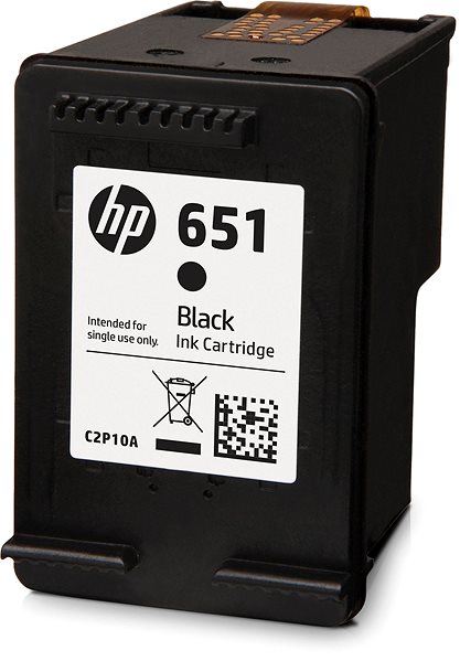 Tintapatron HP C2P10AE sz. 651 fekete ...