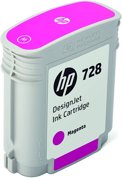 Cartridge HP F9J62A č. 728 purpurová ...
