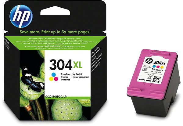 Druckerpatrone HP N9K07AE Nr. 304XL Tri-Color ...
