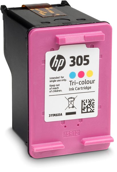 Tintapatron HP 3YM60AE No. 305 színes ...