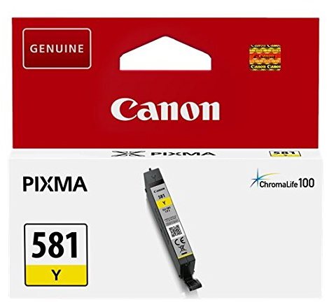Cartridge Canon CLI-581Y žlutá ...
