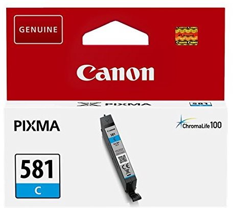 Cartridge Canon CLI-581C azurová ...