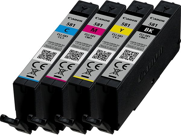 Cartridge Canon CLI-581 Multipack + fotopapír PP-201 ...