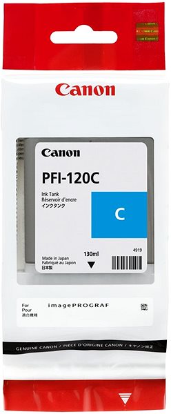 Tintapatron Canon PFI-120C ciánék ...