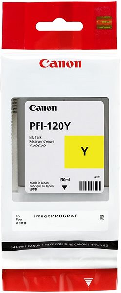 Tintapatron Canon PFI-120Y sárga ...