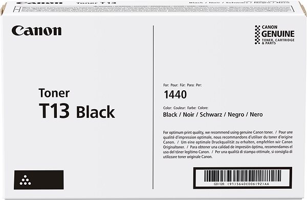 Toner Canon T13, fekete ...