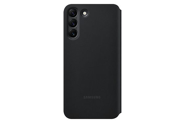 Mobiltelefon tok Samsung Galaxy S22+ fekete Clear View flip tok ...