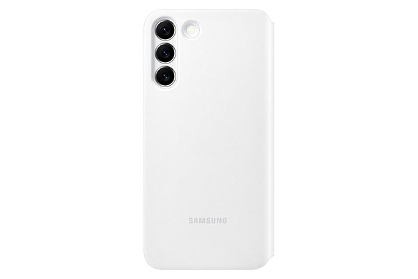 Handyhülle Samsung Galaxy S22+ 5G Flip Case Clear View - weiß ...