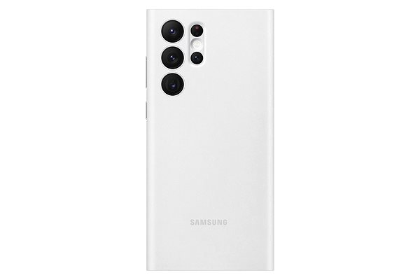 Puzdro na mobil Samsung Galaxy S22 Ultra 5G Flipové puzdro Clear View biele ...