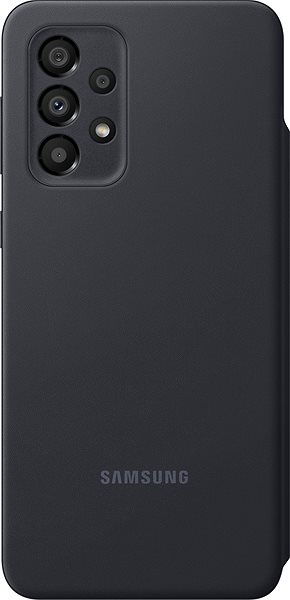 Puzdro na mobil Samsung Galaxy A33 5G Flipové puzdro S View čierne .