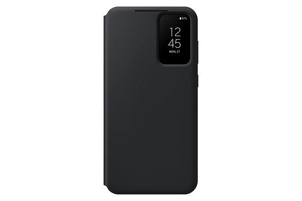 Puzdro na mobil Samsung Galaxy S23+ Flipové puzdro Smart View čierny ...