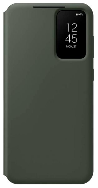 Handyhülle Samsung Galaxy S23+ Flip Case Smart View Green ...