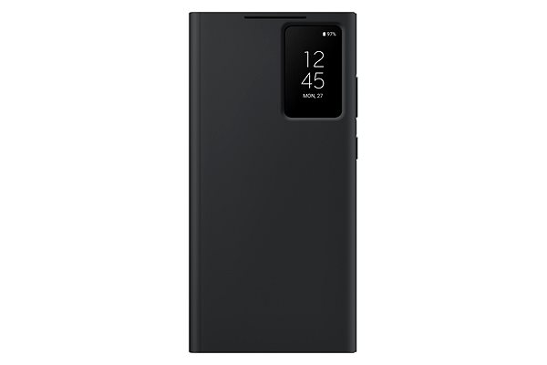 Handyhülle Samsung Galaxy S23 Ultra Flip Case Smart View - Schwarz ...