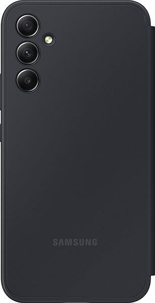 Handyhülle Samsung Flip Case Smart View für Galaxy A34 - schwarz ...