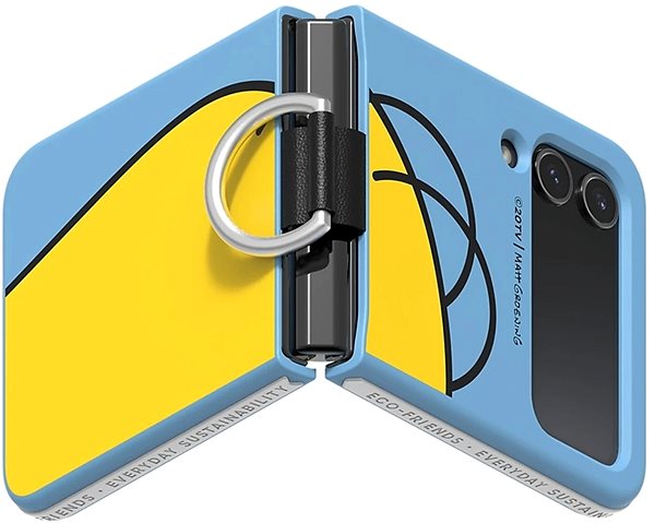 Handyhülle Samsung Silikonabdeckung Ring Z Flip4, Homer Simpson ...