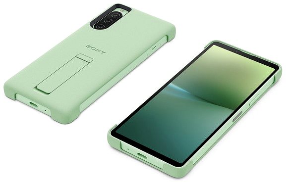 Handyhülle Sony Stand Cover Xperia 10 V 5G, Green ...