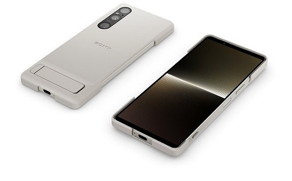 Mobiltelefon tok Sony Stand Cover Xperia 1 V 5G, Gray ...