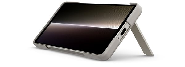 Puzdro na mobil Sony Stand Cover Xperia 1 V 5G, Gray ...