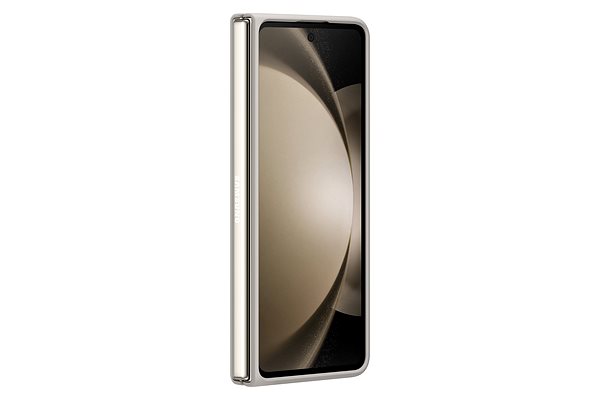 Handyhülle Samsung Galaxy Z Fold5 Schutzhülle mit S Pen hellgrau ...
